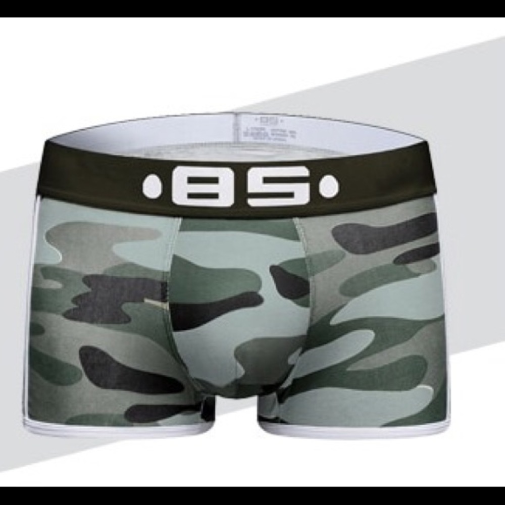 Men Camouflage Underwear